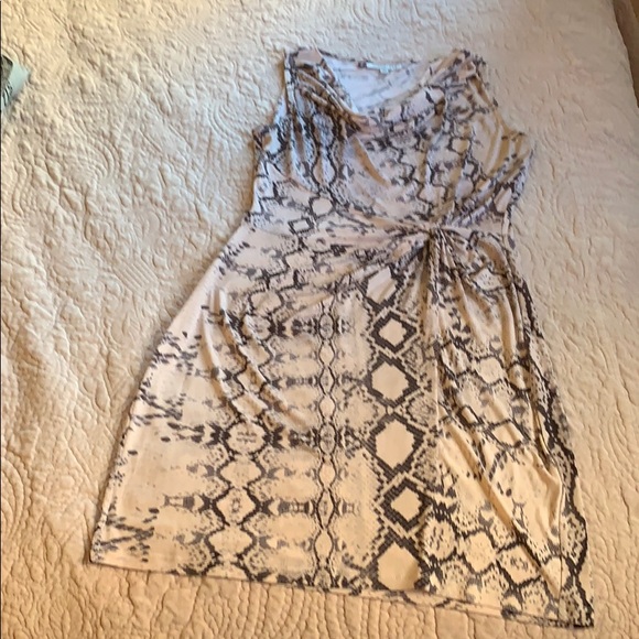 Jennifer Lopez Dresses & Skirts - EUC Jennifer Lopez pink/dark brown summer dress